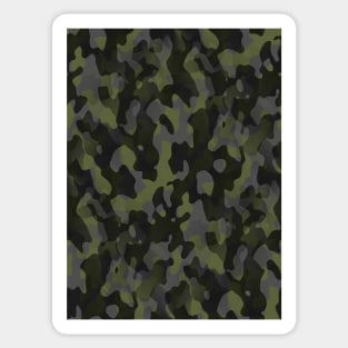 Green camouflage Sticker